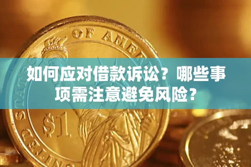 武汉如何应对借款诉讼？哪些事项需注意避免风险？