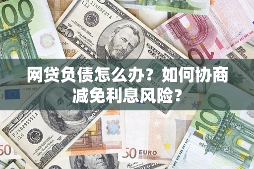 武汉网贷负债怎么办？如何协商减免利息风险？