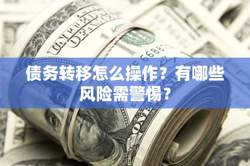 武汉债务转移怎么操作？有哪些风险需警惕？