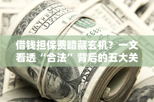 武汉借钱担保费暗藏玄机？一文看透“合法”背后的五大关键陷阱