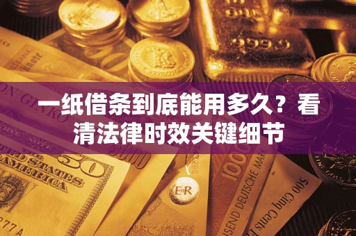 武汉一纸借条到底能用多久？看清法律时效关键细节