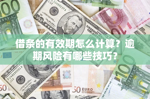 武汉借条的有效期怎么计算？逾期风险有哪些技巧？