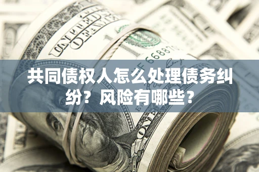 武汉共同债权人怎么处理债务纠纷？风险有哪些？