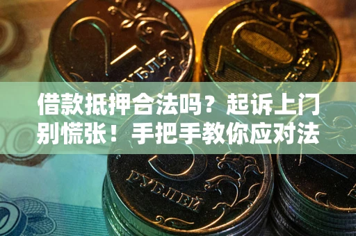 武汉借款抵押合法吗？起诉上门别慌张！手把手教你应对法律程序